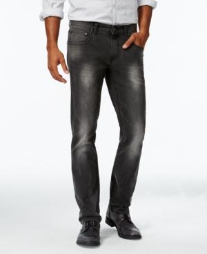 Inc International Concepts Men's Slim-fit Gray Wash Faded Jeans, Only At Macy's