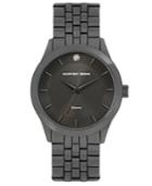 Geoffrey Beene Textured Dial Genuine Diamond Watch