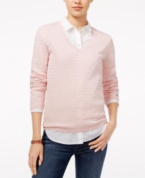 Tommy Hilfiger Ivy Cable-knit Sweater