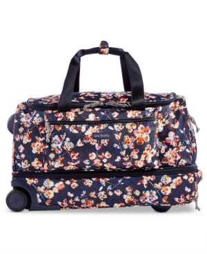 Vera Bradley Lighten Up Foldable Large Rolling Duffle