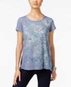 Style & Co. Feather Graphic T-shirt, Only At Macy's