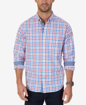 Nautical Men's Bay Plaid Pocket Shirt