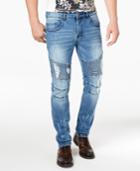 Young & Reckless Men's Sunset Moto Skinny Jeans