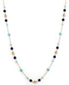Charter Club Gold-tone Multi-bead Long Necklace, Only At Macy's