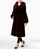 Jones New York Plus Size Faux-fur Maxi Coat