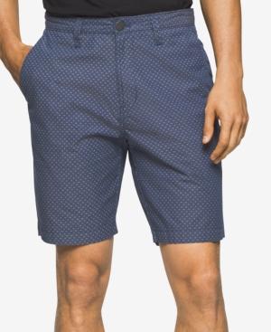 Calvin Klein Jeans Men's Geo Chambray Cotton Shorts