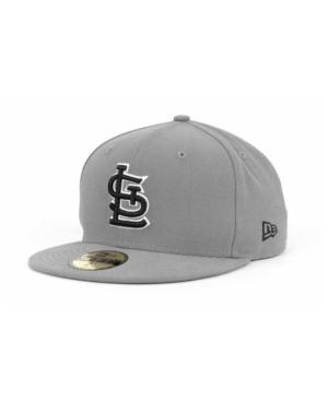 New Era St. Louis Cardinals Mlb Gray Bw 59fifty Cap