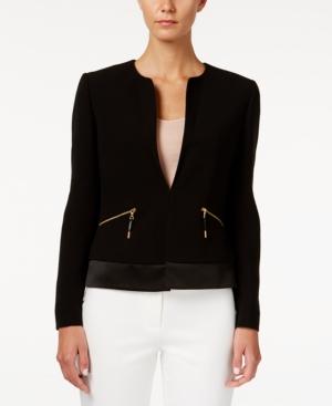 Tahari Asl Zipper-pocket Jacket