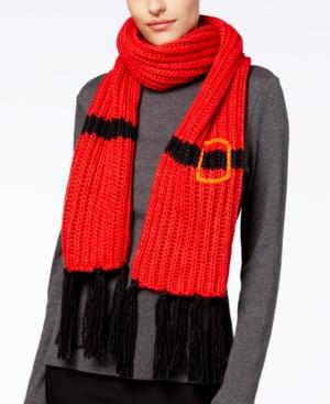 Collection Xiix Santa Fringe Knit Scarf