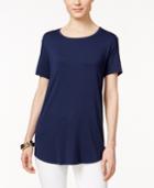 Jm Collection Short-sleeve Tee, Only At Macy's
