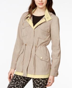 Rachel Rachel Roy Colorblocked Hooded Anorak