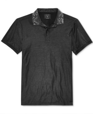 Guess Men's Printed Collar Shirt