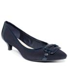Anne Klein Melanie Pointy-toe Kitten-heel Pumps