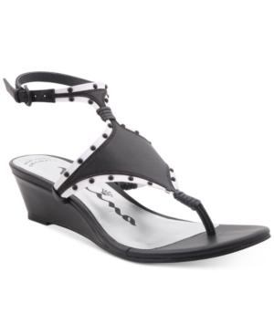 Nina Originals Vevilla Wedge Thong Sandals Women's Shoes