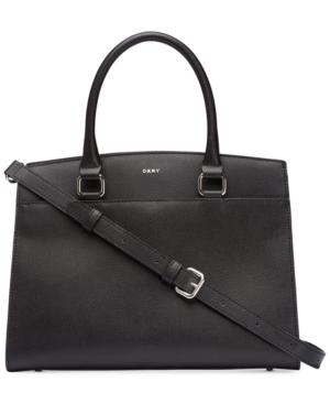 Dkny Medium Leather Satchel, Created For Macy's