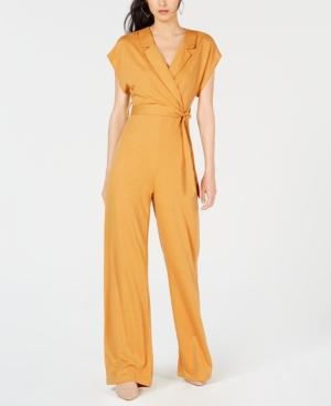 Project 28 Nyc Belted Wide-leg Jumpsuit