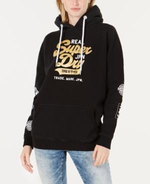 Superdry Cotton Pullover Graphic Hoodie