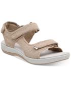 Clarks Collection Women's Brizo Sammie Flat Sandals Women's Shoes