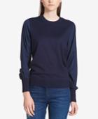 Dkny Mixed-media Sweater