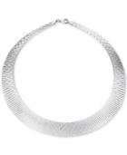 Giani Bernini Wide Collar Necklace In Sterling Silver, Only At Macy's