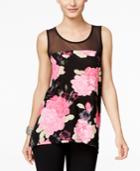 Inc International Concepts Printed Illusion Tank Top, Only At Macy's
