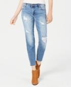 Kut From The Kloth Reese Ripped Straight-leg Ankle Jeans