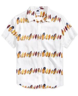 Guess Men's Feather-stripe Shirt
