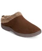 32 Degrees Men's Faux Suede Roll-collar Clog Slippers