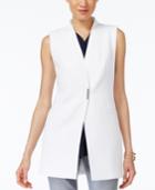 Alfani Petite Structured Vest, Only At Macy's