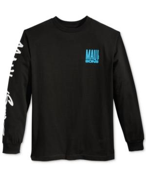 Maui And Sons Men's Fish Out Of Water Logo T-shirt