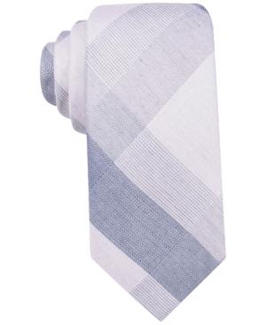 Ryan Seacrest Distinction Men's Sacremento Plaid Slim Tie, Created For Macy's