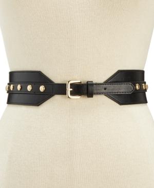 I.n.c. Stud Stretch Belt, Created For Macy's