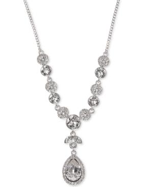 Givenchy Multi-crystal Lariat Necklace