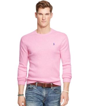 Polo Ralph Lauren Men's Slim-fit Pima Crewneck Sweater