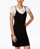 Ultra Flirt Juniors' 2-pc. Layered-look Dress