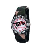 Red Balloon Dinosaur Boys' Black Plastic Time Teacher Watch