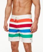 Tommy Hilfiger Men's Fremont Striped Board Shorts