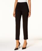 Charter Club Flocked Slim-leg Pants, Created For Macy's