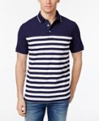 Club Room Men's Manchester Striped Polo, Only At Macy's