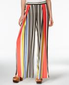 Bar Iii Striped Wide-leg Pants, Only At Macy's