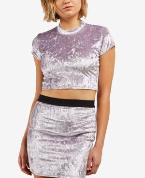 Volcom Juniors' Velvet Crop Top
