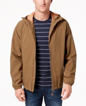 Barbour Men's Tailored-fit Irvine Full-zip Hooded Rain Jacket