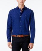 Tommy Hilfiger Men's Mullins Poplin Dobby Shirt