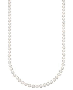 Belle De Mer Pearl Necklace, 30" 14k Gold Aaa Akoya Cultured Pearl Strand (8-8-1/2mm)