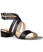 Nine West Yesta Block-heel Strappy Dress Sandals Women's Shoes