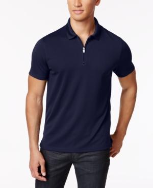 Alfani Men's Ottoman Zip Polo, Only At Macy's