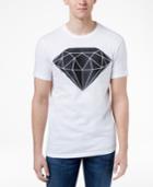 Ring Of Fire Men's Diamond T-shirt, Created For Macy's