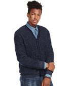 Denim & Supply Ralph Lauren Waffle-knit Cotton Cardigan