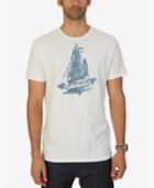 Nautica Men's Abstract Sailboat Graphic-print T-shirt