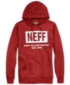Neff Men's New World Heathered Drawstring Hoodie